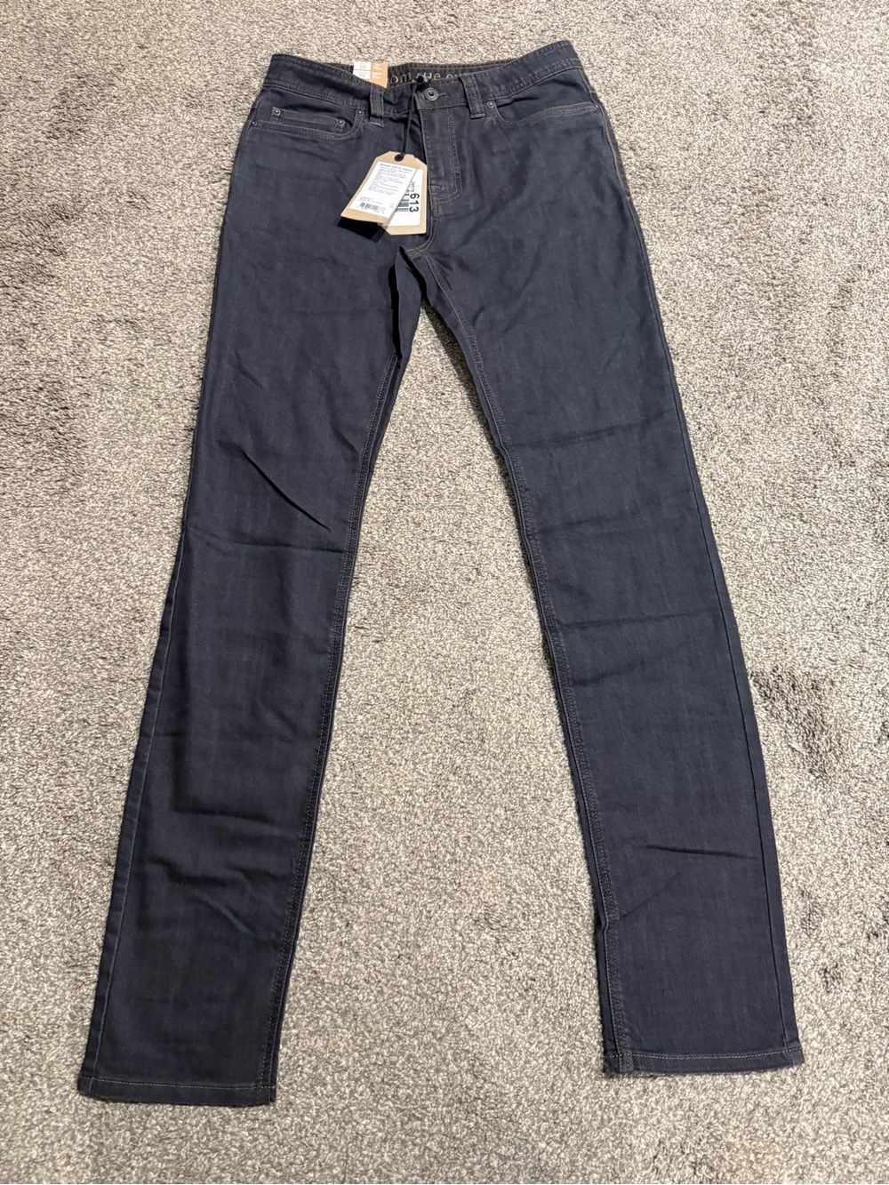 Prana Men's Slim Stretch in Dark Blue